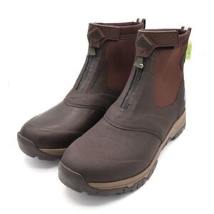 Muck Boot Company Men's Apex Mid Zip Ankle Boots Brown 14 NEW Outdoors Gorpcore